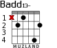 Badd13- for guitar - option 2