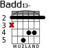 Badd13- for guitar - option 3