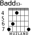 Badd13- for guitar - option 4