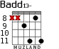 Badd13- for guitar - option 6