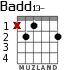 Badd13- for guitar - option 1