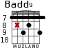 Badd9 for guitar - option 3