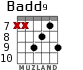 Badd9 for guitar - option 1