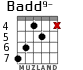 Badd9- for guitar - option 3