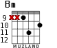 Bm for guitar - option 6