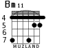 Bm11 for guitar - option 2