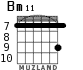 Bm11 for guitar - option 1
