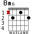 Bm6 for guitar - option 1