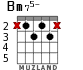 Bm75- for guitar - option 3