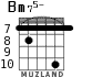 Bm75- for guitar - option 7
