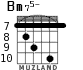 Bm75- for guitar - option 8