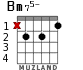 Bm75- for guitar - option 1