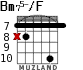 Bm75-/F for guitar - option 5