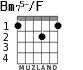 Bm75-/F for guitar - option 1