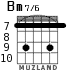 Bm7/6 for guitar - option 2