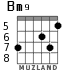 Bm9 for guitar - option 2