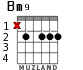 Bm9 for guitar - option 1