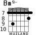 Bm9- for guitar - option 5