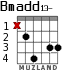 Bmadd13- for guitar - option 3