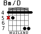 Bm/D for guitar - option 2