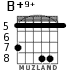 B+9+ for guitar - option 5