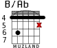 B/Ab for guitar - option 3