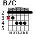 B/C for guitar - option 1