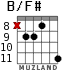 B/F# for guitar - option 6