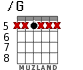 /G for guitar - option 3
