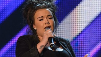 X Factor judge in tearful choice