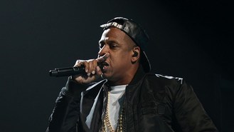 Jay Z lets child fan rap on stage