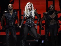Lady Gaga attends Obama fundraiser