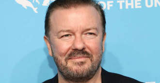 Ricky Gervais nervous about releasing first 'serious' song