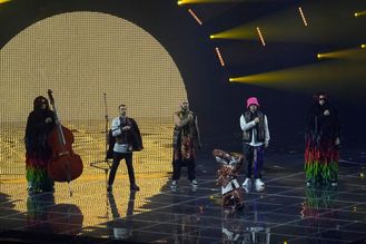 Who are Ukraine's Kalush Orchestra in Eurovision? Act tipped to win in Italy as they compete in semi finals