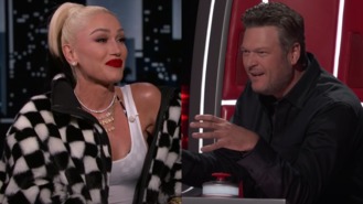 Blake Shelton Lays On The Charm In Gwen Stefani’s Video From His Latest Concert
