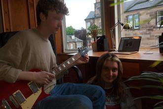 Edinburgh teenagers break into the mainstream music scene through busking on the city streets