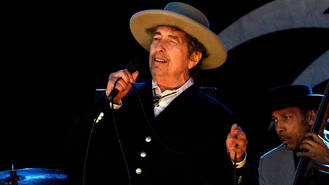 Bob Dylan 'honoured' to accept Nobel Prize