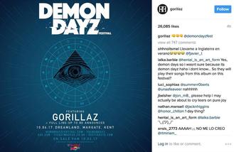 Gorillaz announce comeback show with new festival