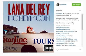 Lana Del Rey to release LP next month
