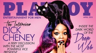 Azealia Banks admits 'people have always been scared of me' as she poses for Playboy