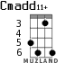 Cmadd11+ for ukulele - option 2