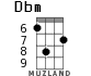 Dbm for ukulele - option 5