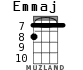 Emmaj for ukulele - option 6